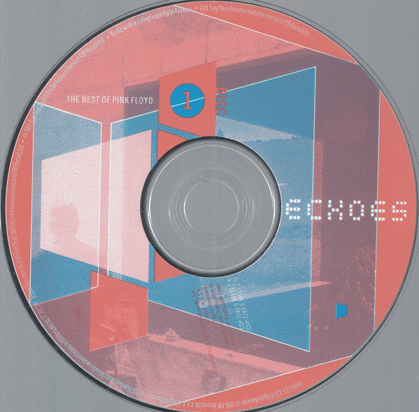 Pink Floyd : Echoes (The Best Of Pink Floyd) (2xCD, Comp, Mixed, RE)