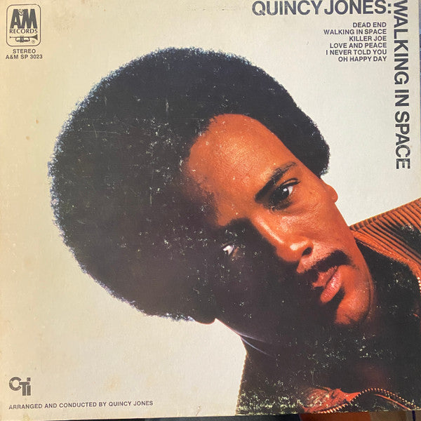Quincy Jones : Walking In Space (LP, Album, Gat)