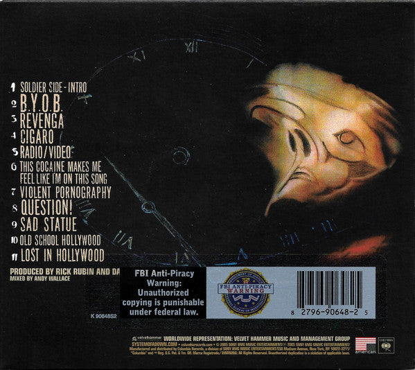 System Of A Down : Mezmerize (CD, Album, RE, Dig)