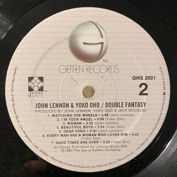 John Lennon & Yoko Ono : Double Fantasy (LP, Album, SP)