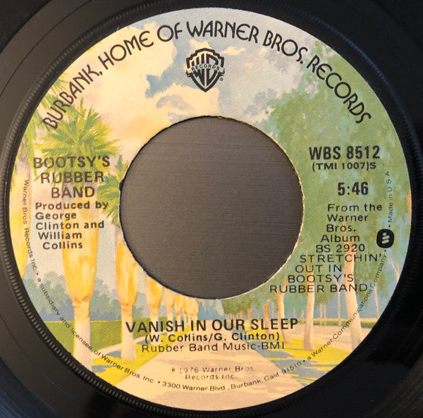 Bootsy's Rubber Band : Bootzilla / Vanish In Our Sleep (7", Single, Jac)