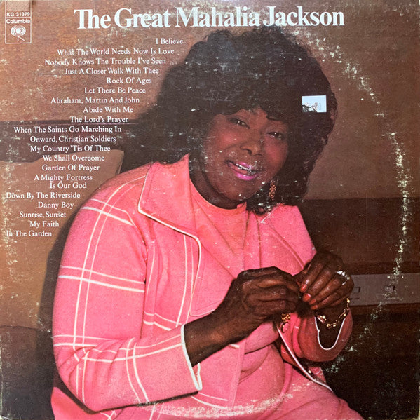 Mahalia Jackson : The Great Mahalia Jackson (2xLP, Comp)