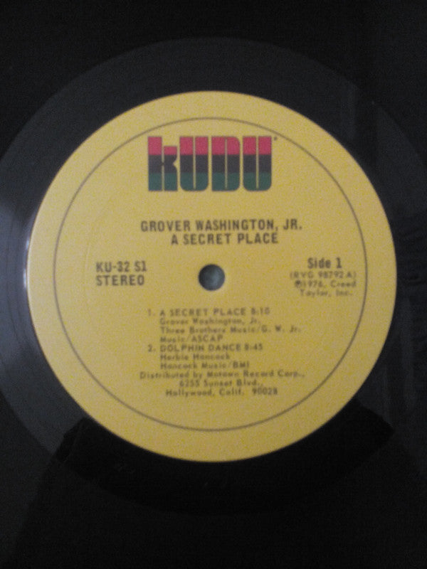 Grover Washington, Jr. : A Secret Place (LP, Album)