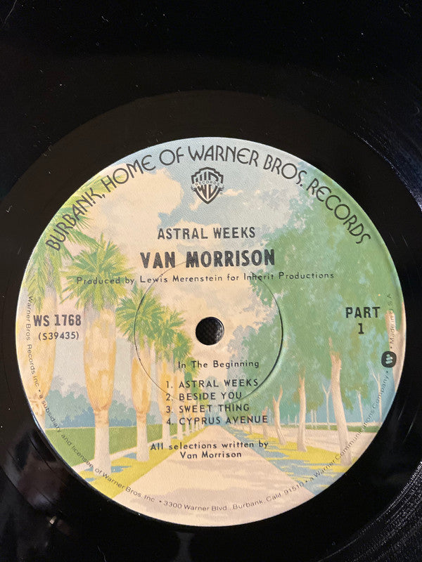 Van Morrison : Astral Weeks (LP, Album, RE, Jac)