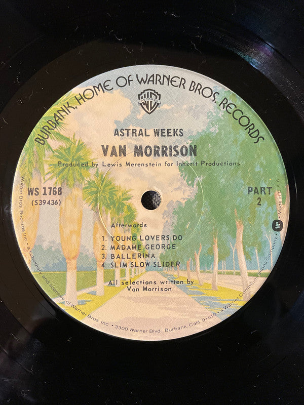 Van Morrison : Astral Weeks (LP, Album, RE, Jac)