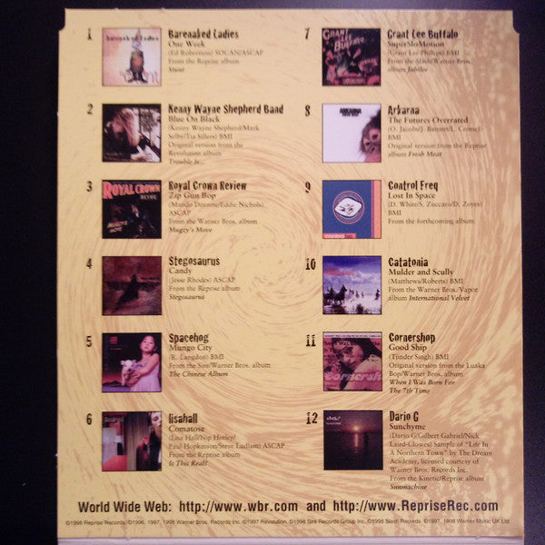 Various : Cliffs Short Cuts Vol. 1 (CD, Comp, Promo)