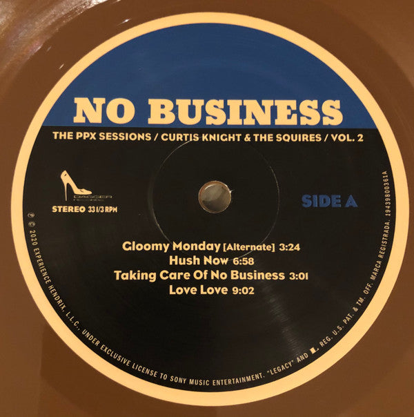 Curtis Knight & The Squires : No Business (The PPX Sessions Volume 2) (LP, RSD, Comp, Ltd, Num, Bro)