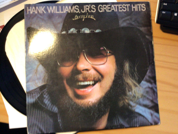 Hank Williams, Jr.* : Hank Williams, Jr.'s Greatest Hits  (LP, Comp, Club, RE, Red)