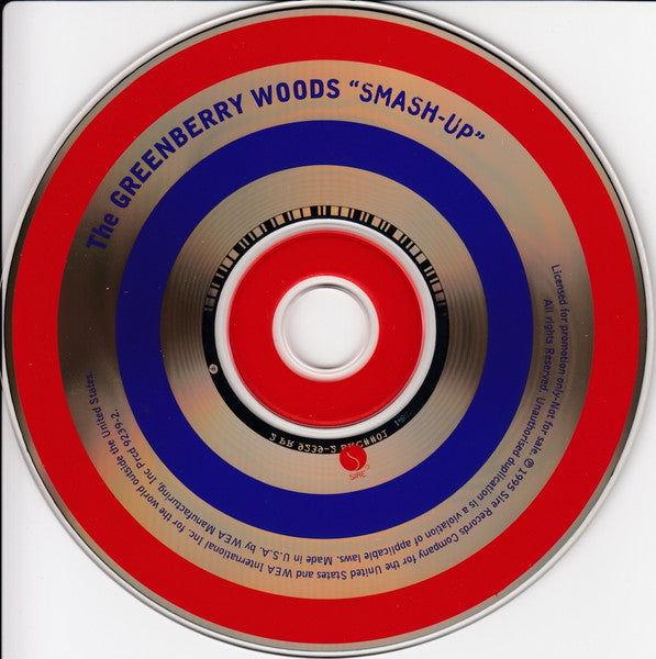 The Greenberry Woods : Smash-Up (CD, Single, Promo)
