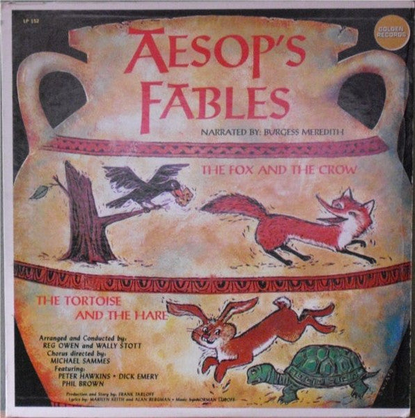 Burgess Meredith : Aesop's Fables (LP, Album)