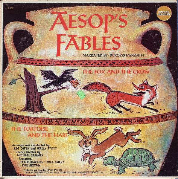 Burgess Meredith : Aesop's Fables (LP, Album)