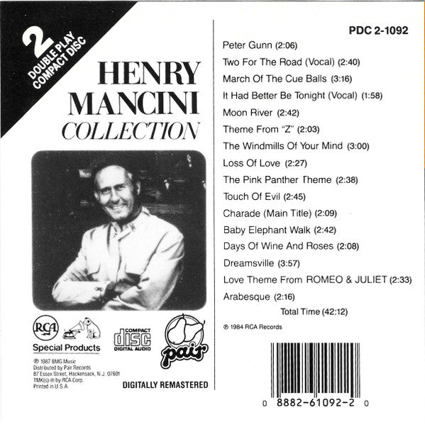 Henry Mancini : Collection (CD, Comp, RM)