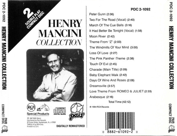 Henry Mancini : Collection (CD, Comp, RM)