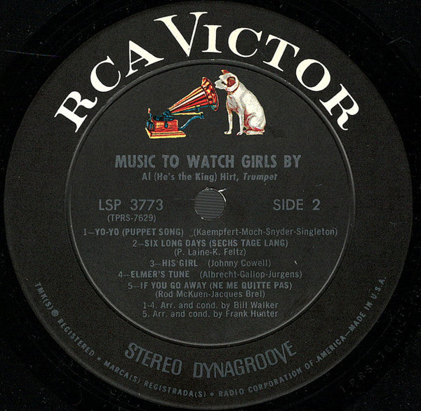 Al Hirt : Music To Watch Girls By (LP, Album, Ind)