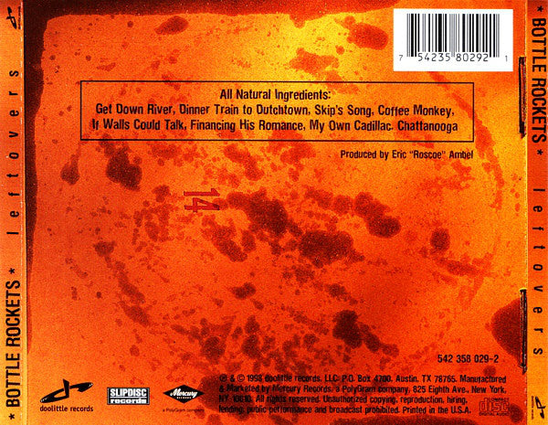 The Bottle Rockets : Leftovers (CD, Album)