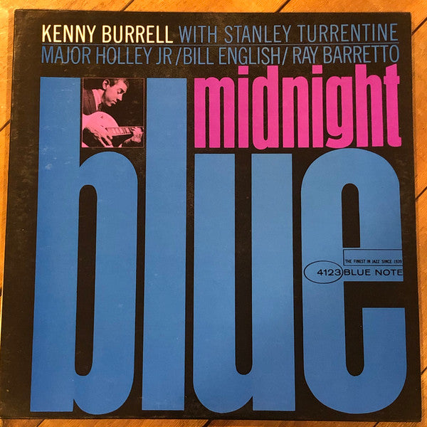 Kenny Burrell : Midnight Blue (LP, Album, Mono, No )
