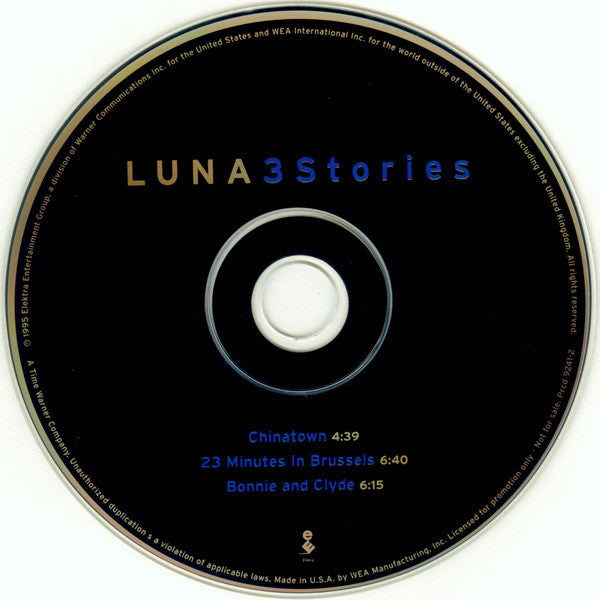 Luna (5) : 3 Stories (CD, EP, Promo)