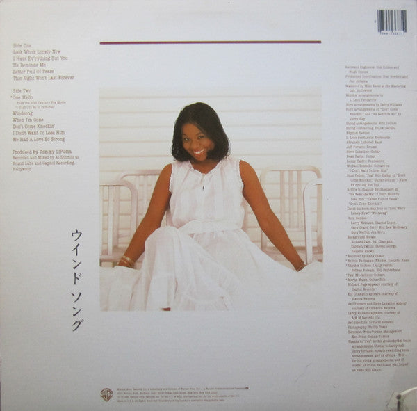 Randy Crawford : Windsong (LP, Album, RP, Win)