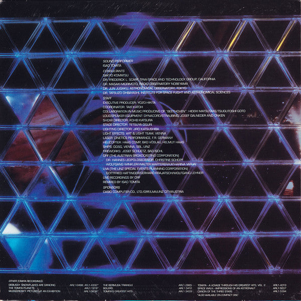 Tomita : Live At Linz, 1984 (The Mind Of The Universe) (LP, Gat)