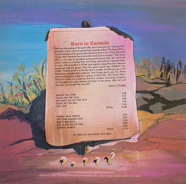 The Guess Who : Born In Canada (LP, Comp, Club)