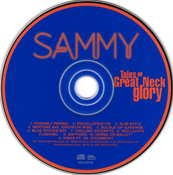 Sammy (4) : Tales Of Great Neck Glory (CD, Album)