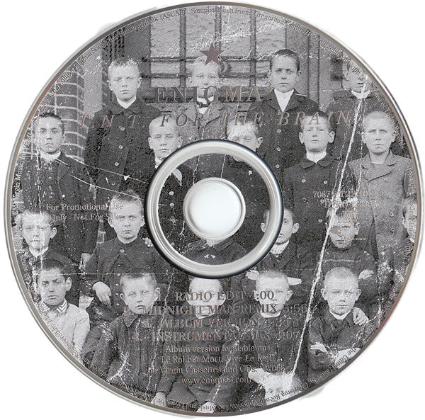 Enigma : T.N.T. For The Brain (CD, Single, Promo)