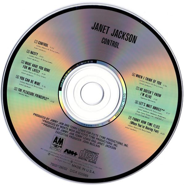 Janet Jackson : Control (CD, Album, RP, Dig)