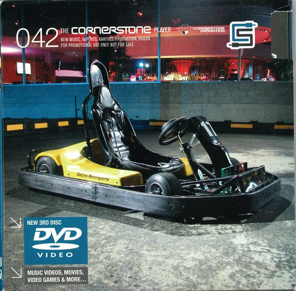 Various : The Cornerstone Player 042 (CD, Comp, Promo + CD, Comp, Mixed, Promo + DVD)