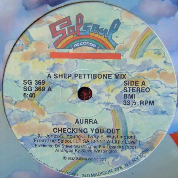 Aurra : Checking You Out (12", Single)