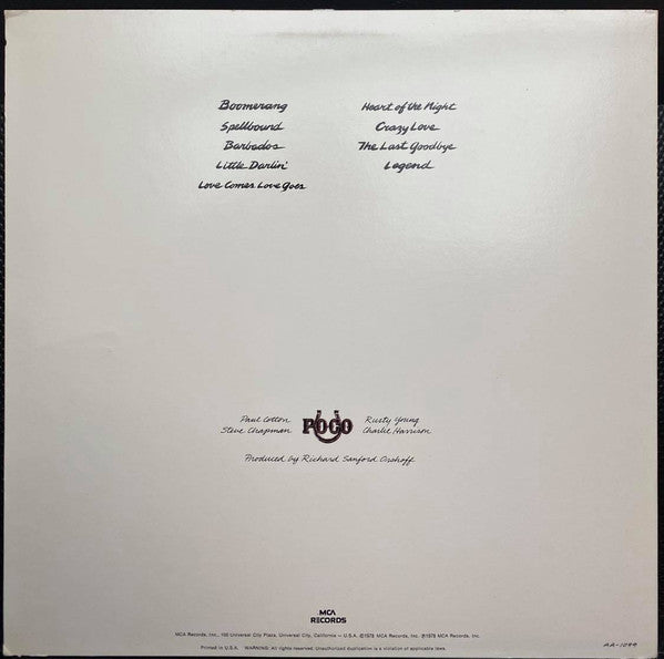 Poco (3) : Legend (LP, Album, Glo)
