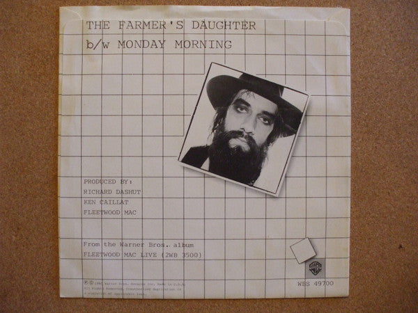 Fleetwood Mac : The Farmer's Daughter (7", Single)