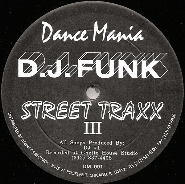 DJ Funk : Street Traxx III (12")
