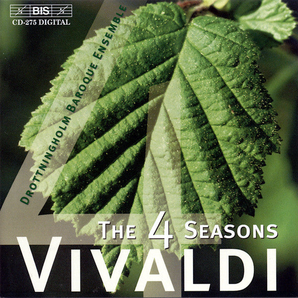 Antonio Vivaldi - Nils-Erik Sparf, Drottningholms Barockensemble : The 4 Seasons (CD, RE)