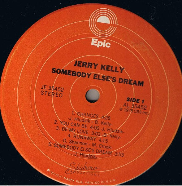 Jerry-Kelly : Somebody Else's Dream (LP, Album)