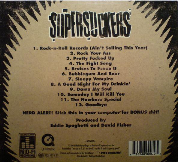 Supersuckers : Motherfuckers Be Trippin' (CD, Album, Enh, Dig)