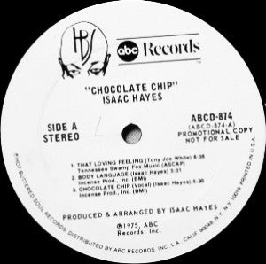 Isaac Hayes : Chocolate Chip (LP, Album, Promo, Gat)