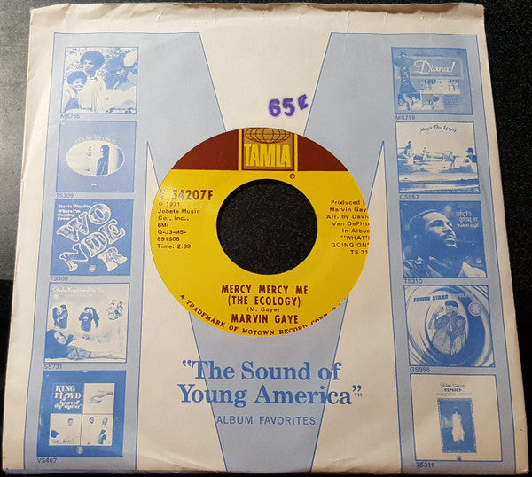 Marvin Gaye : Mercy Mercy Me (The Ecology) (7")