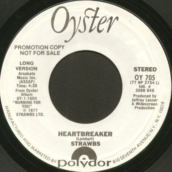 Strawbs : Heartbreaker (7", Promo)
