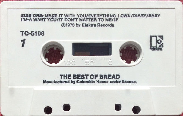Bread : The Best Of Bread (Cass, Comp, Club, Col)
