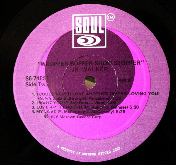Junior Walker : Whopper Bopper Show Stopper (LP, Album)