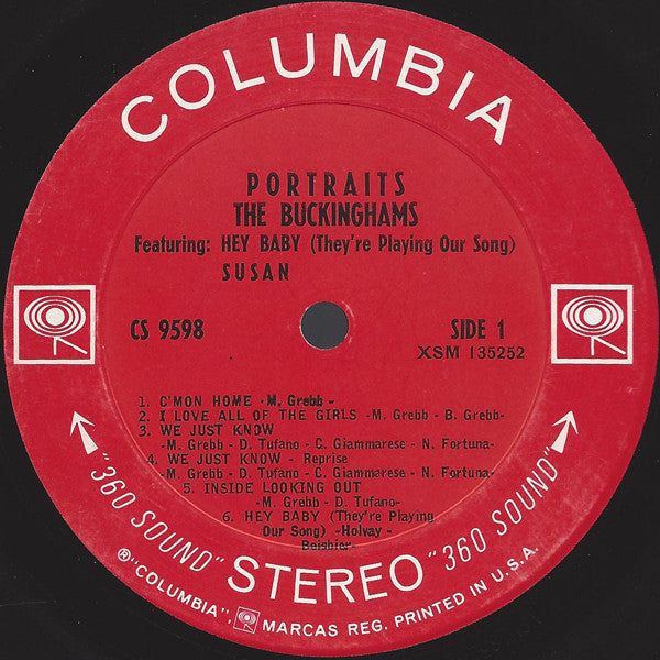 The Buckinghams : Portraits (LP)