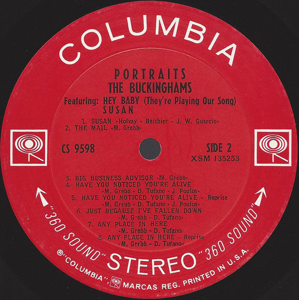 The Buckinghams : Portraits (LP)