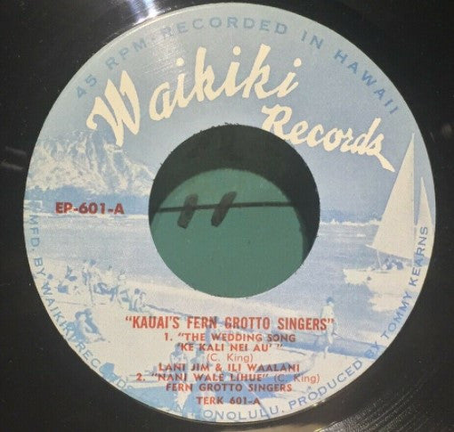 Kauai's Fern Grotto Singers : The Wedding Song (Ke Kali Ne Au) (7")