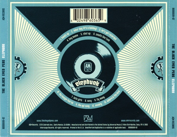 Black Eyed Peas : Elephunk (CD, Album)