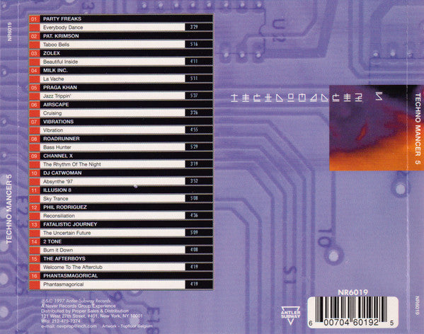 Various : Techno Mancer 5 (CD, Comp)
