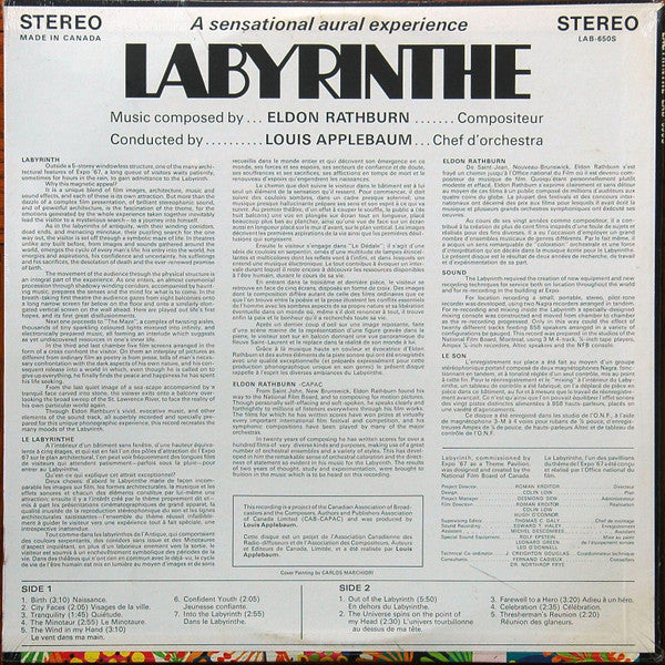 Eldon Rathburn : Labyrinthe (LP, Album)