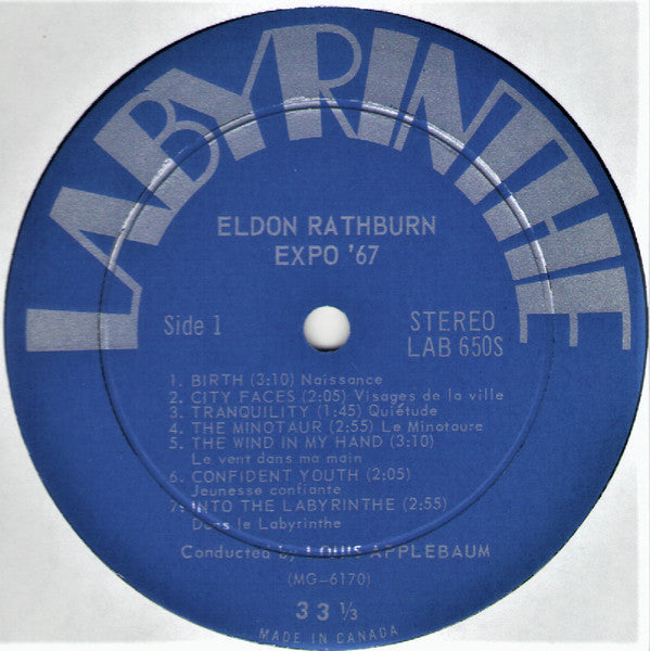 Eldon Rathburn : Labyrinthe (LP, Album)