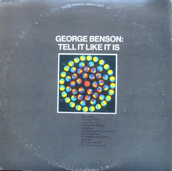 George Benson : Tell It Like It Is (LP, Album, RE, Gat)