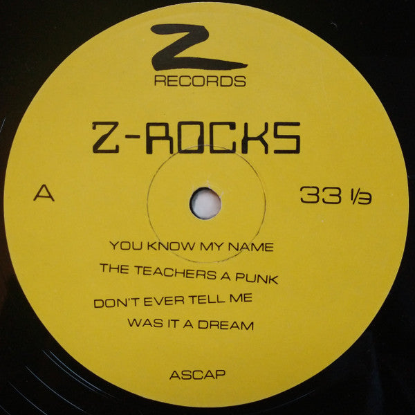 Z-Rocks : Z-Rocks (LP, Album, Blu)