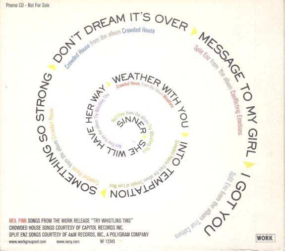 Neil Finn : Split Enz... Crowded House... Neil Finn (CD, Comp, Promo)